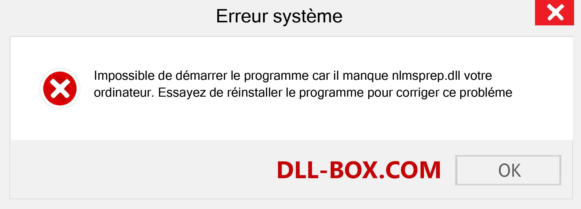 Le fichier nlmsprep.dll est manquant ?. Télécharger pour Windows 7, 8, 10 - Correction de l'erreur manquante nlmsprep dll sur Windows, photos, images